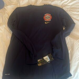 Men's nike size med new orleans pelicans long sleeve tee new with tags